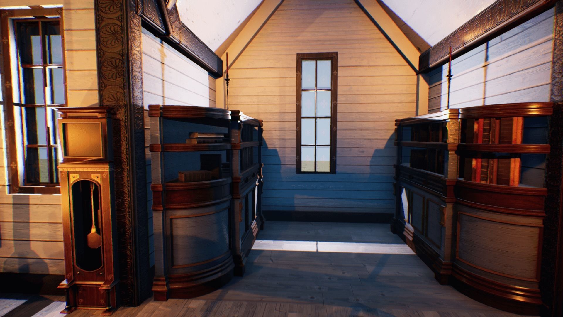 Church 4 Unreal Engine updated Low-poly 3D model_13