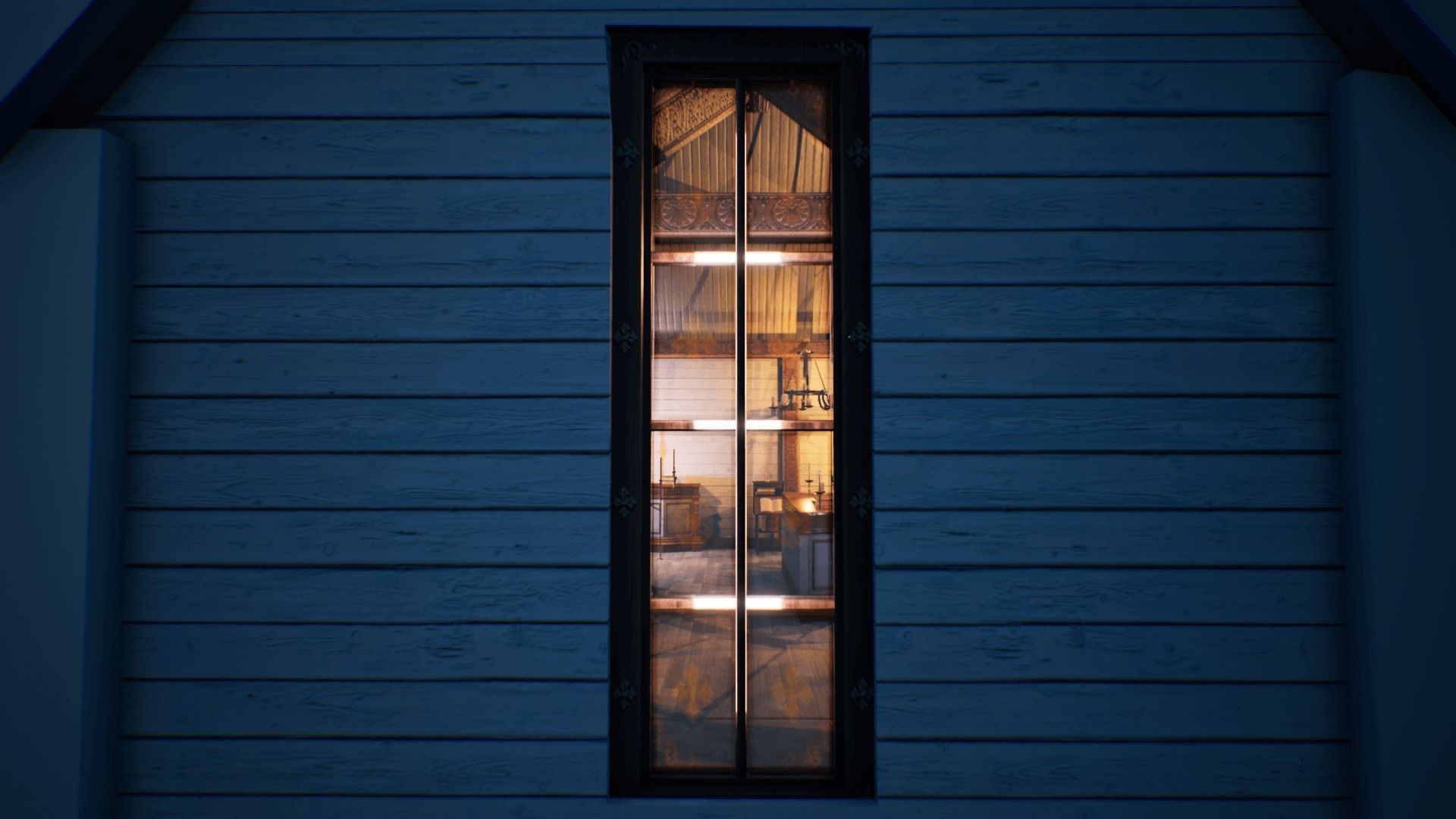 Church 4 Unreal Engine updated Low-poly 3D model_18