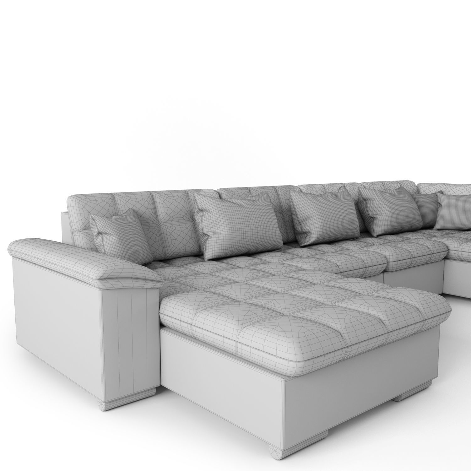 Sofa Modern 3D model_7