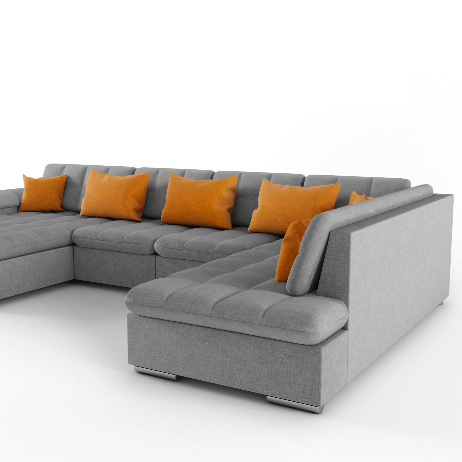 Sofa Modern 3D model_9
