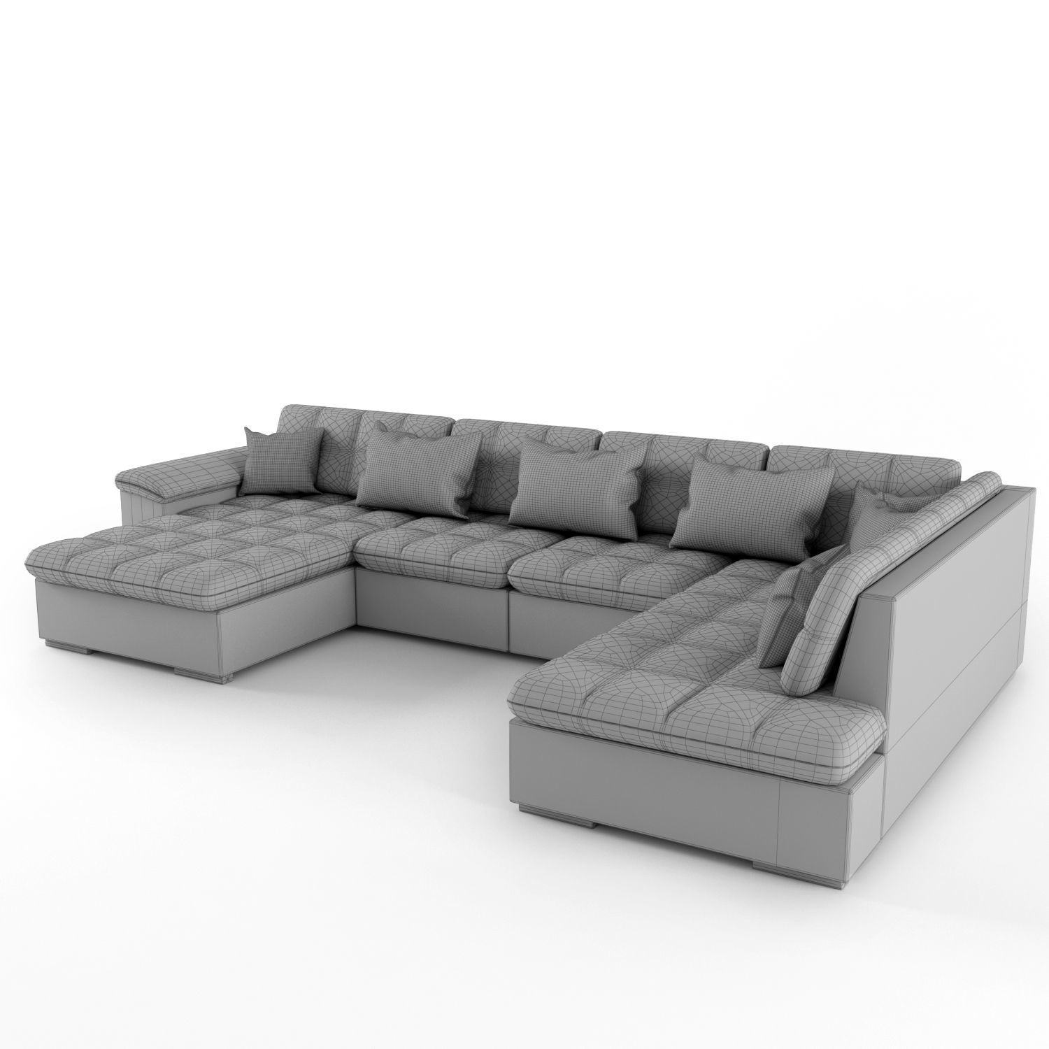 Sofa Modern 3D model_5