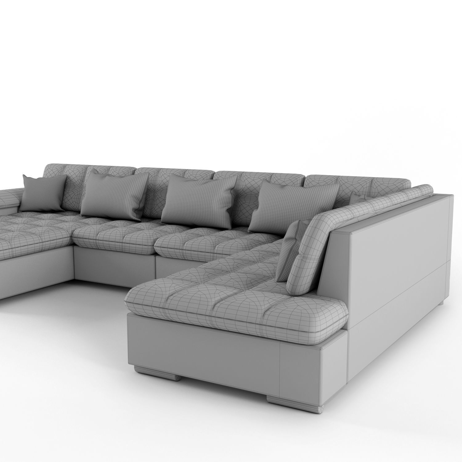 Sofa Modern 3D model_8