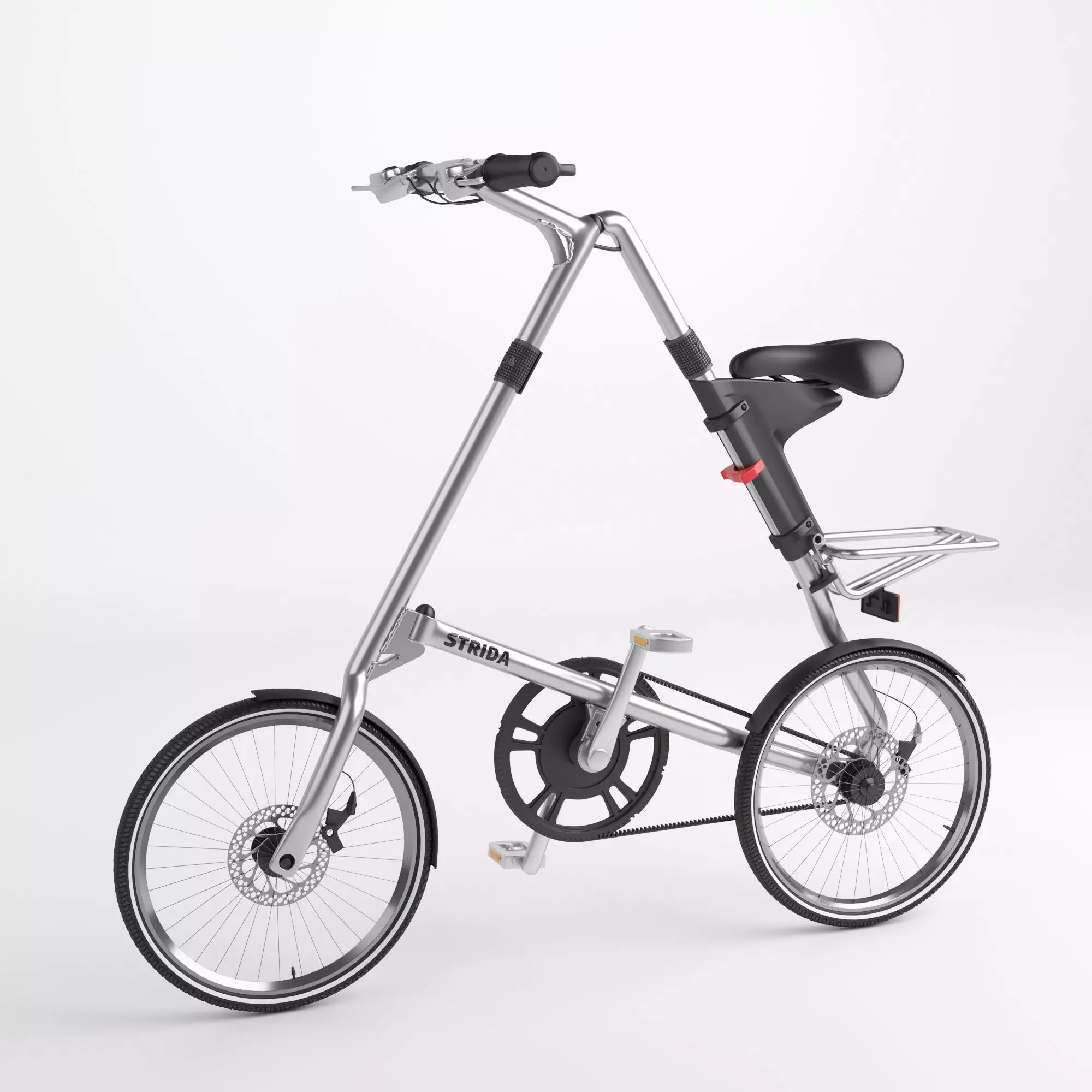 STRIDA SX Silver Brush 3D model