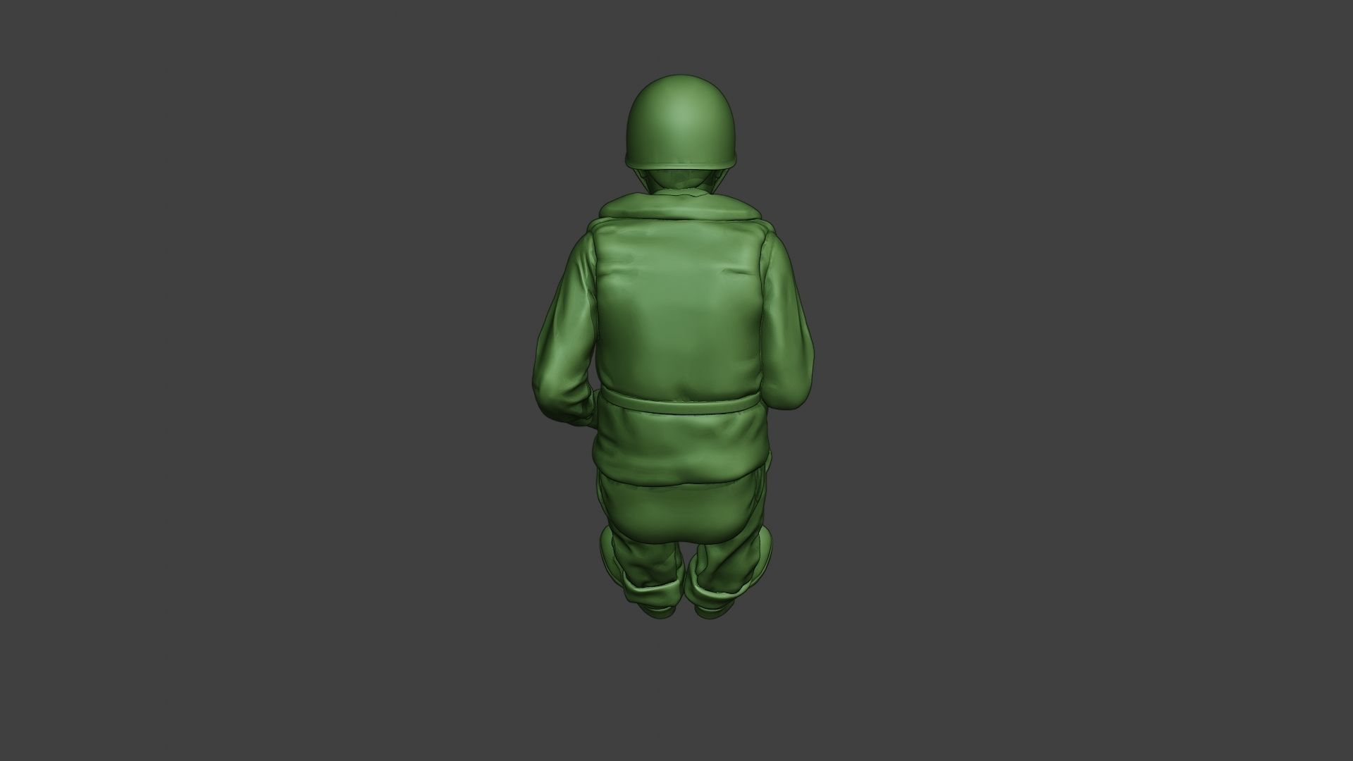 US Navy Sailor ww2 Sit USN1 3D print model_6