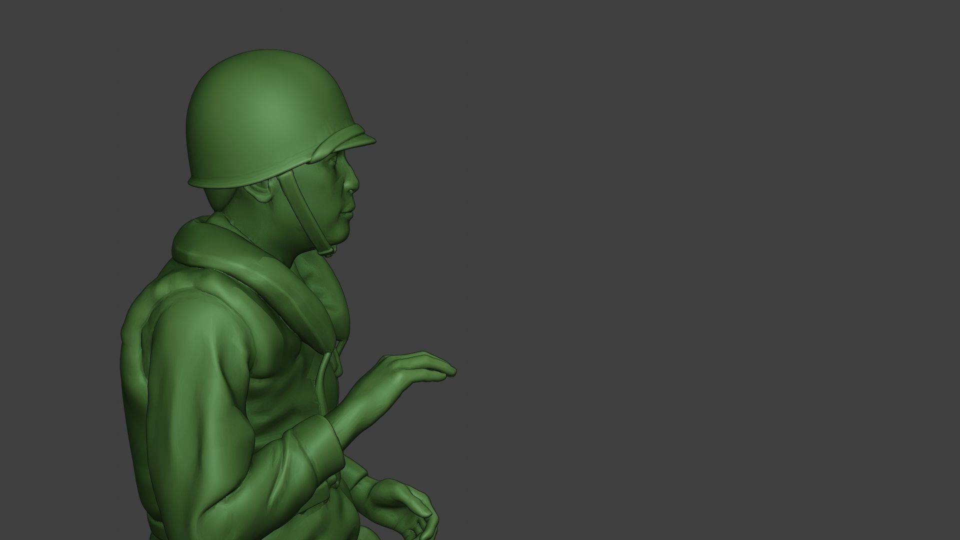 US Navy Sailor ww2 Sit USN1 3D print model_20