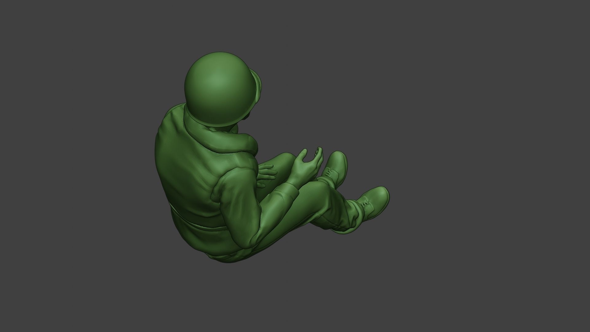 US Navy Sailor ww2 Sit2 USN1 3D print model_22