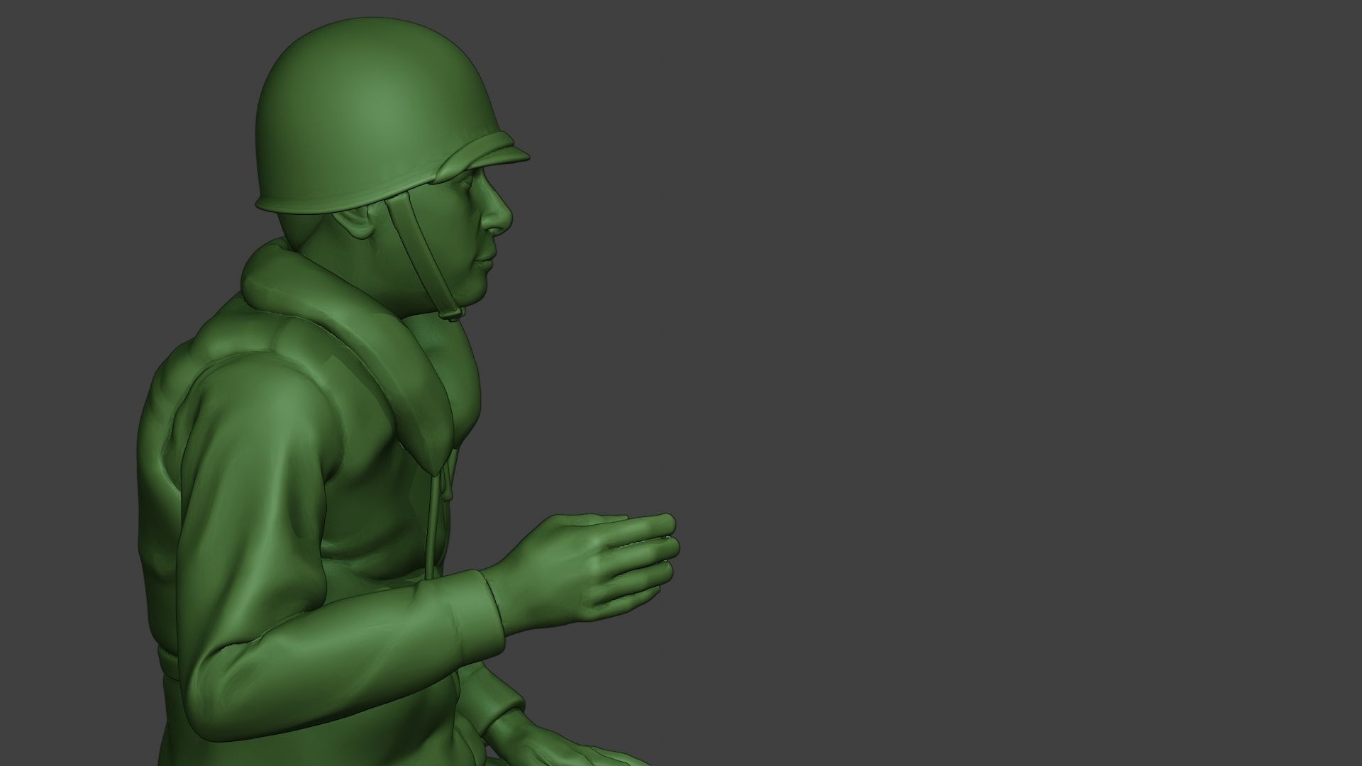 US Navy Sailor ww2 Sit2 USN1 3D print model_20