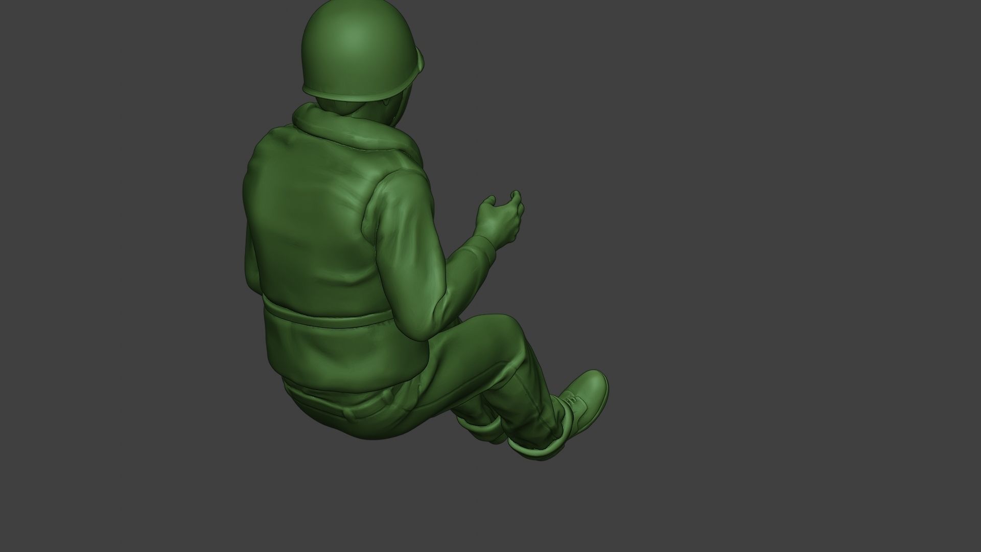 US Navy Sailor ww2 Sit2 USN1 3D print model_24