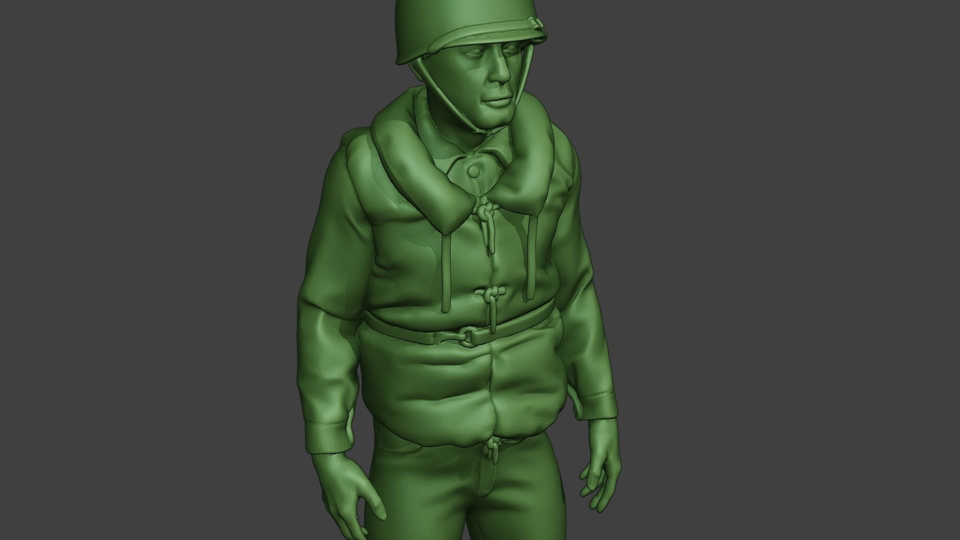 US Navy Sailor ww2 Stand USN1 3D print model_19