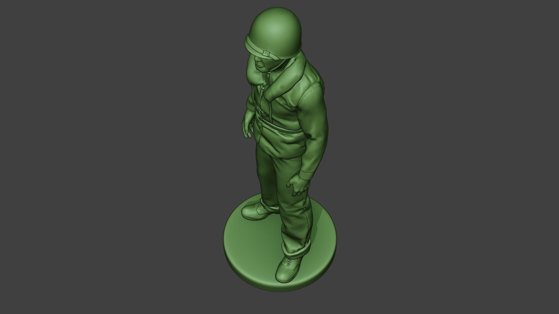 US Navy Sailor ww2 Stand USN1 3D print model_15
