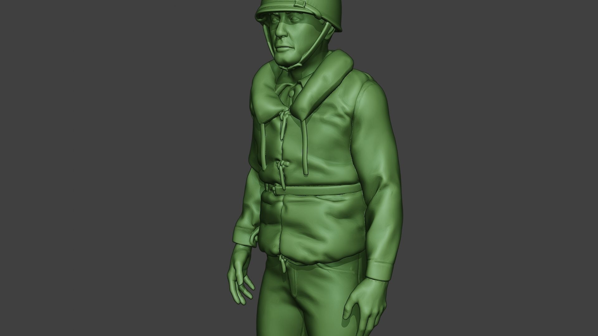 US Navy Sailor ww2 Stand USN1 3D print model_18