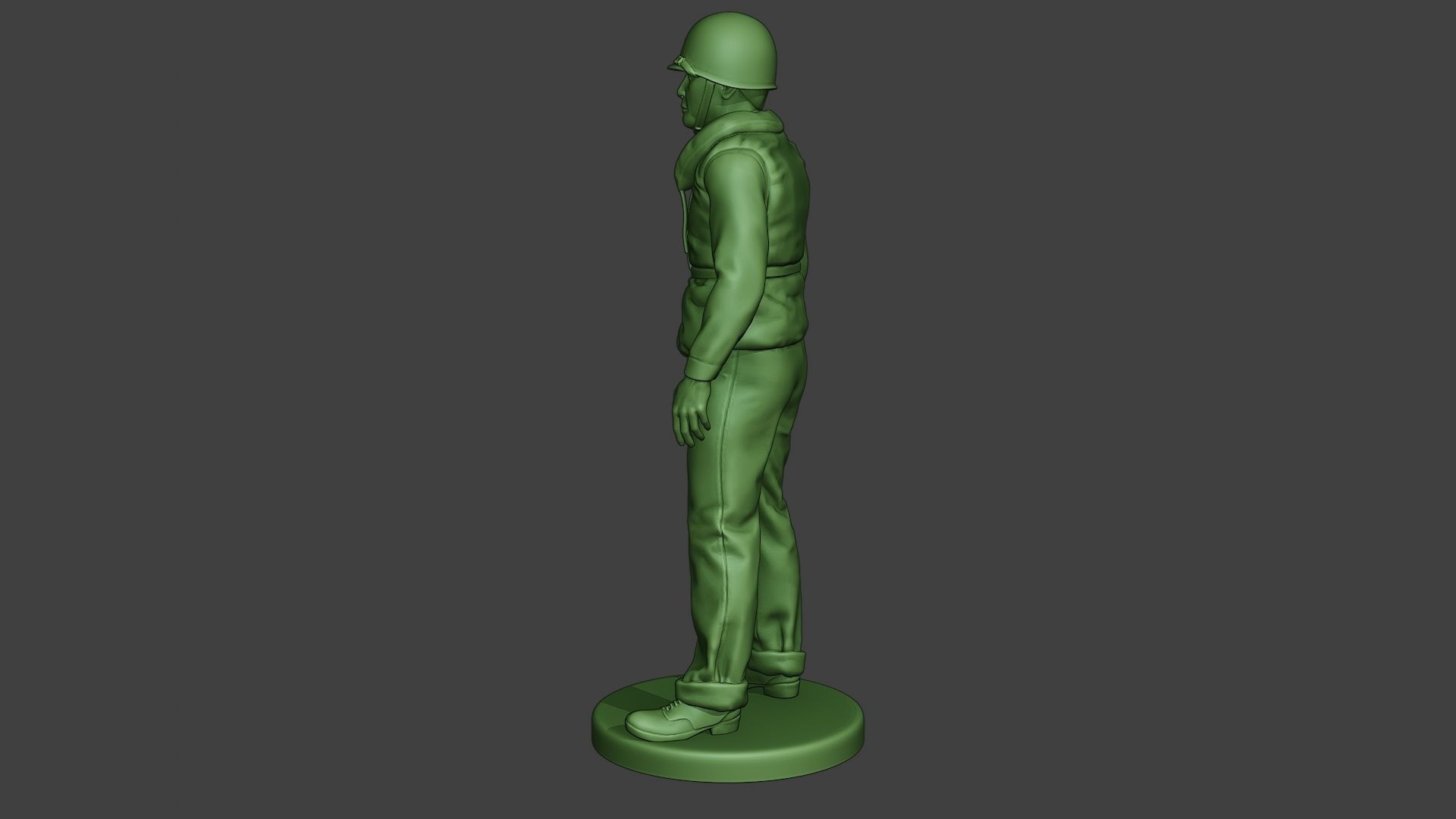 US Navy Sailor ww2 Stand USN1 3D print model_4