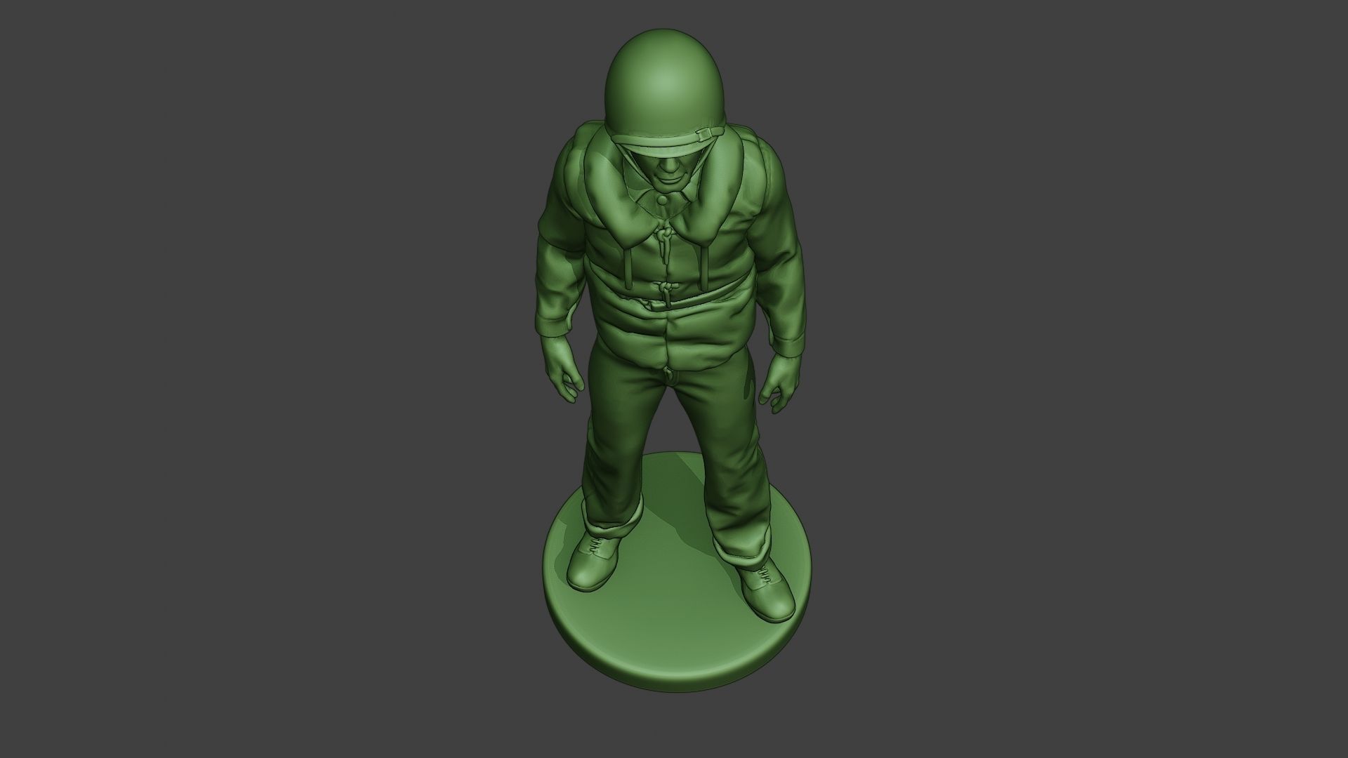 US Navy Sailor ww2 Stand USN1 3D print model_14