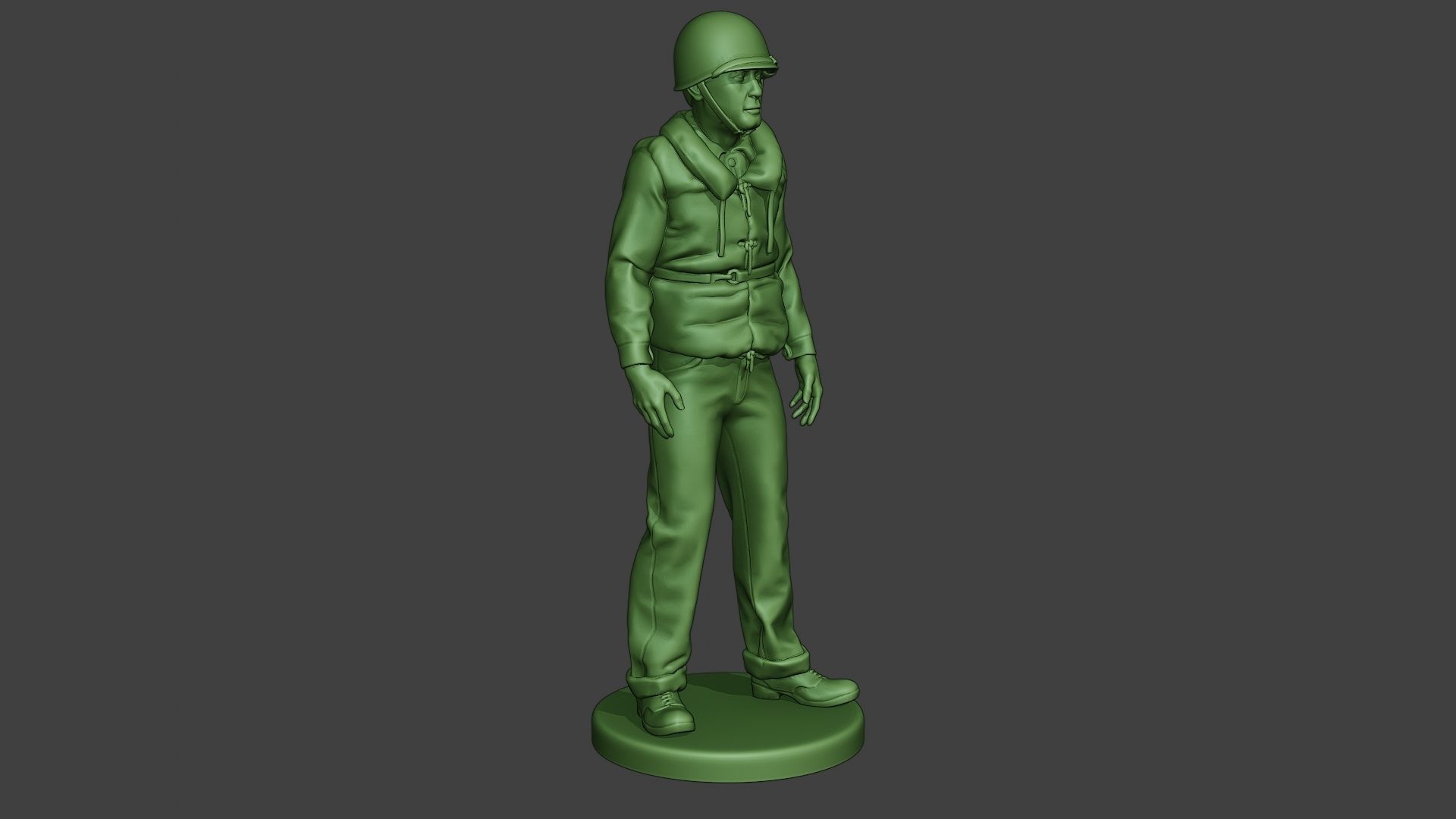 US Navy Sailor ww2 Stand USN1 3D print model_10