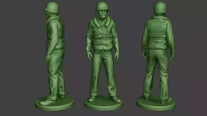 US Navy Sailor ww2 Stand USN1 3D print model