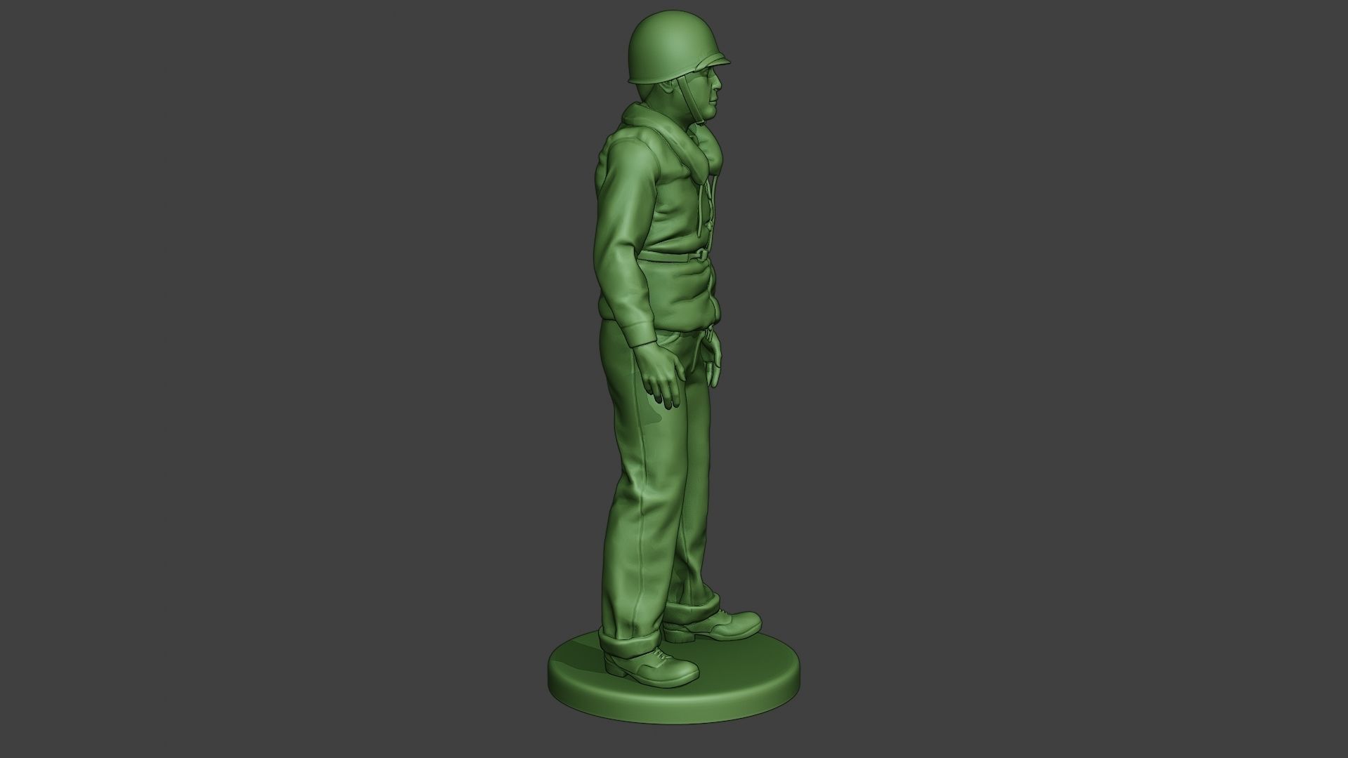 US Navy Sailor ww2 Stand USN1 3D print model_9