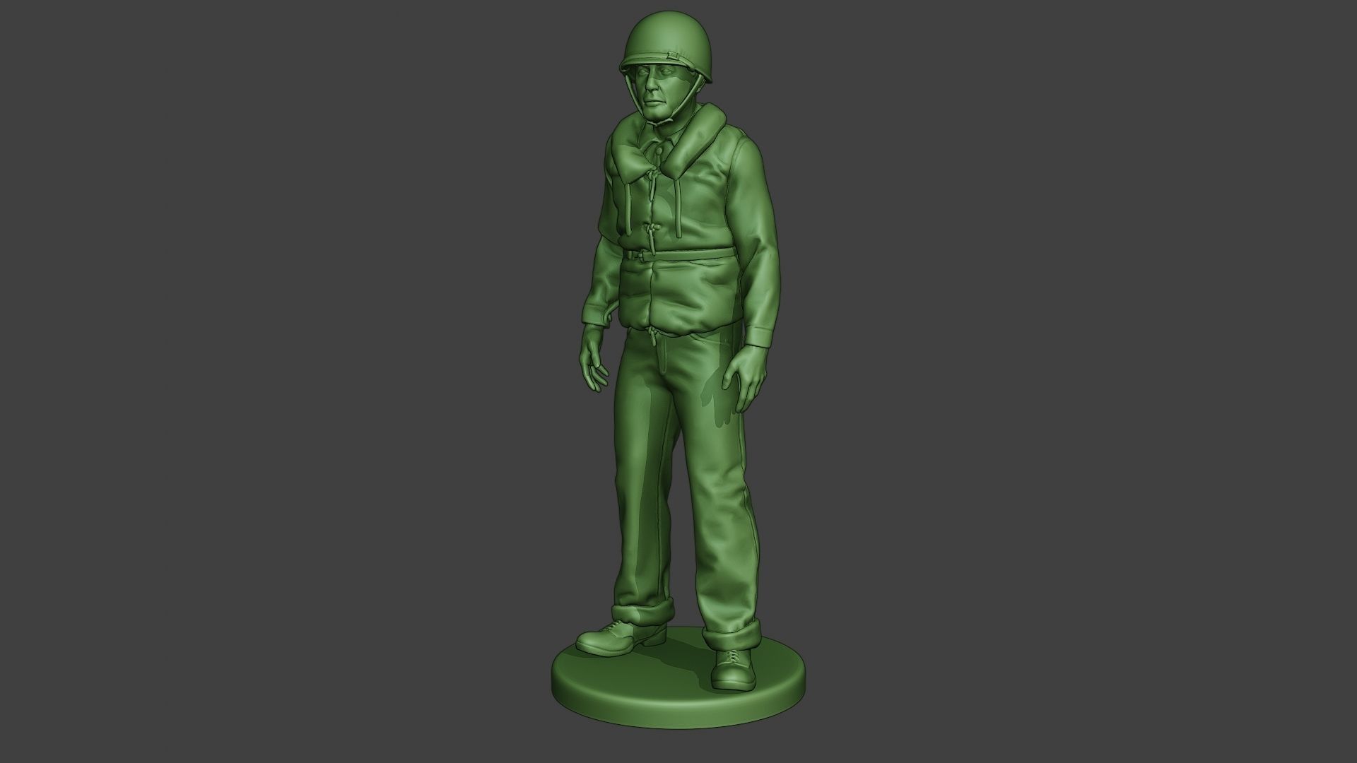 US Navy Sailor ww2 Stand USN1 3D print model_2