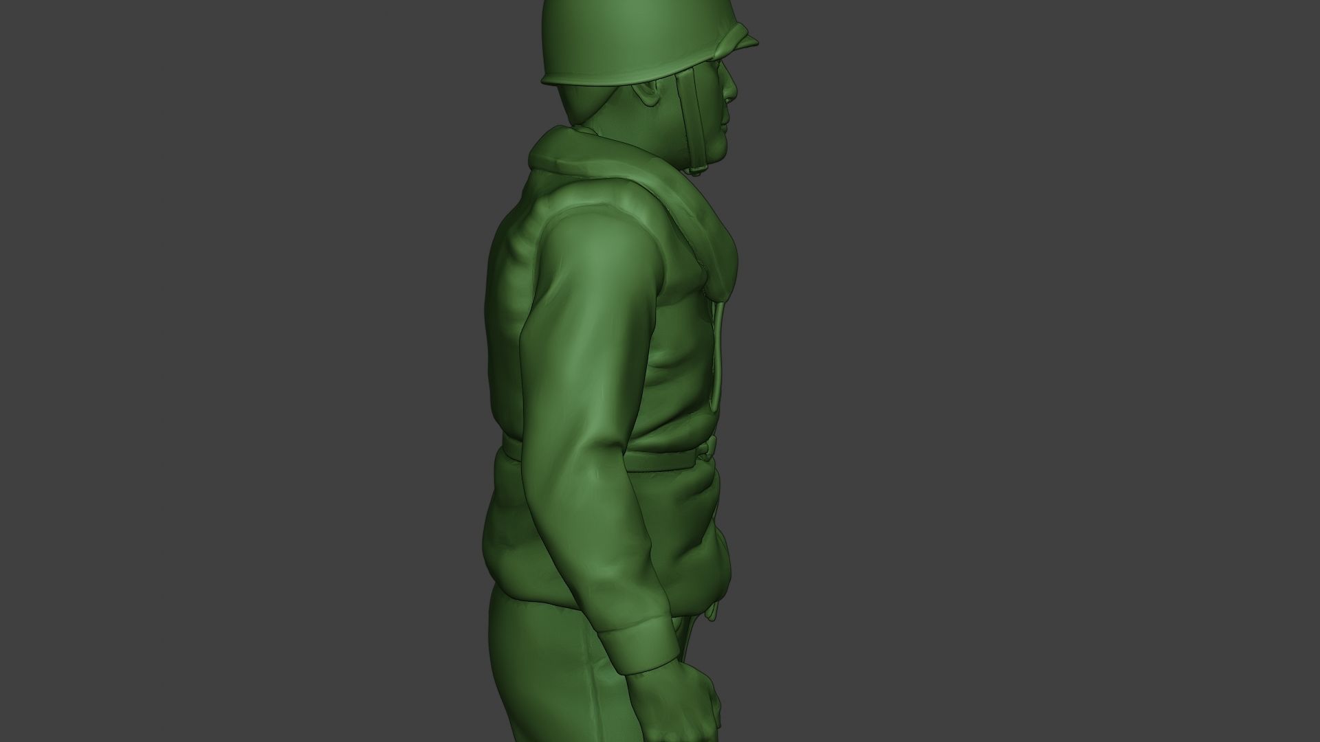 US Navy Sailor ww2 Stand USN1 3D print model_20