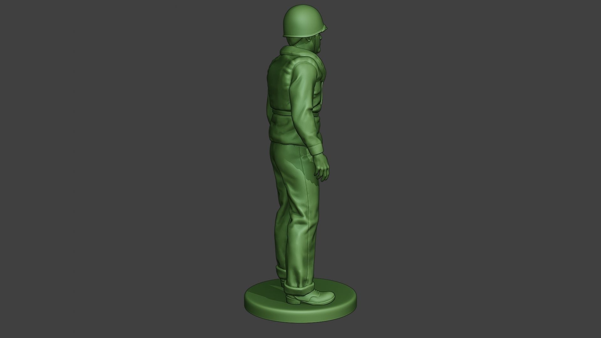 US Navy Sailor ww2 Stand USN1 3D print model_8