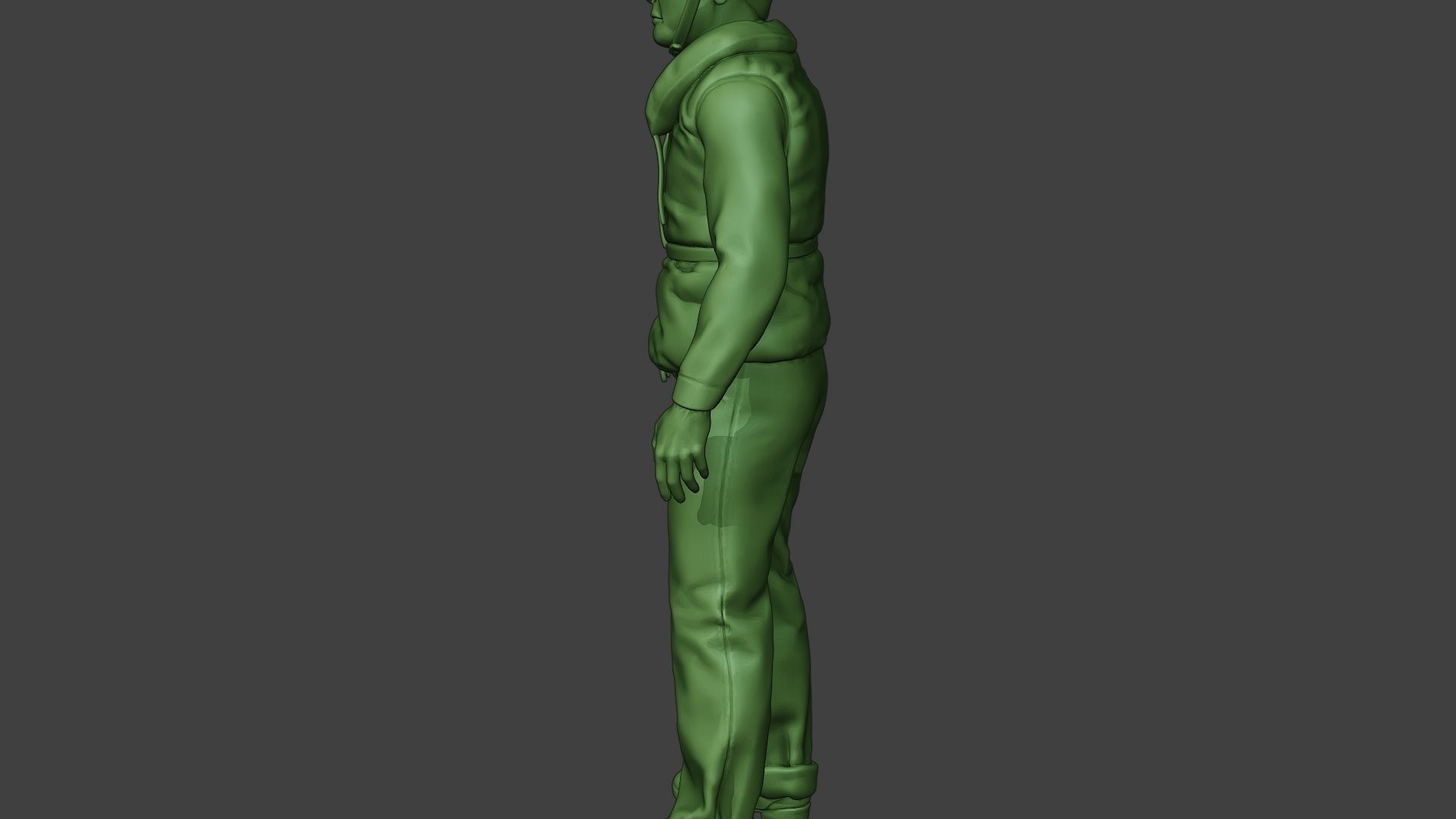 US Navy Sailor ww2 Stand USN1 3D print model_26