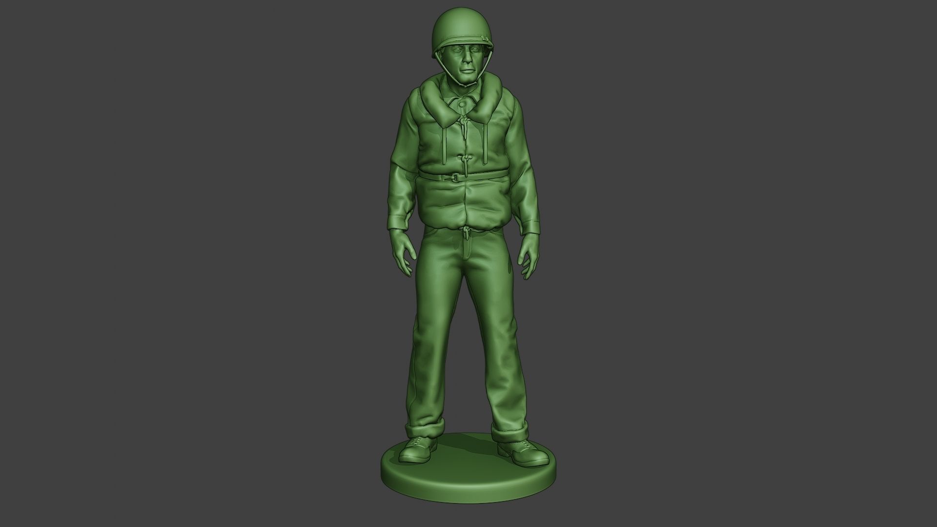 US Navy Sailor ww2 Stand USN1 3D print model_11