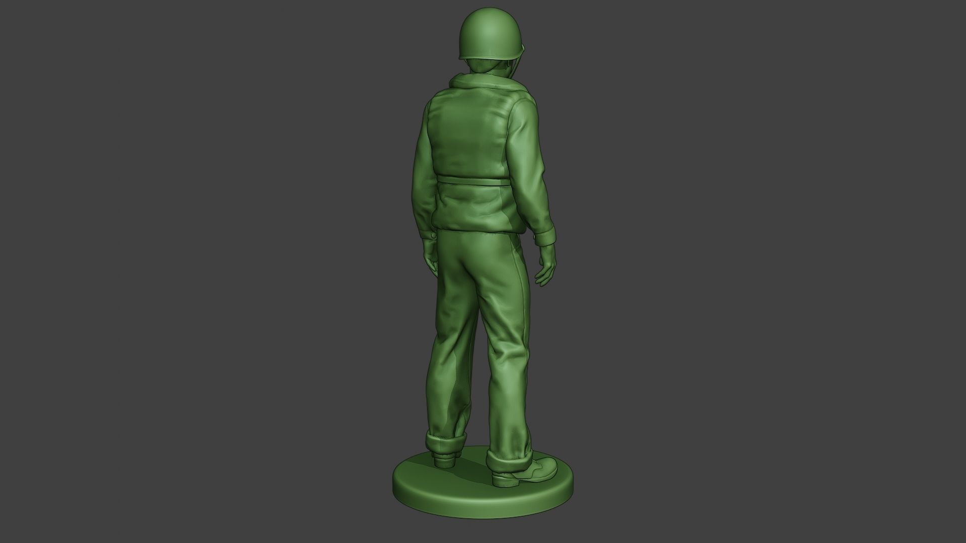 US Navy Sailor ww2 Stand USN1 3D print model_7