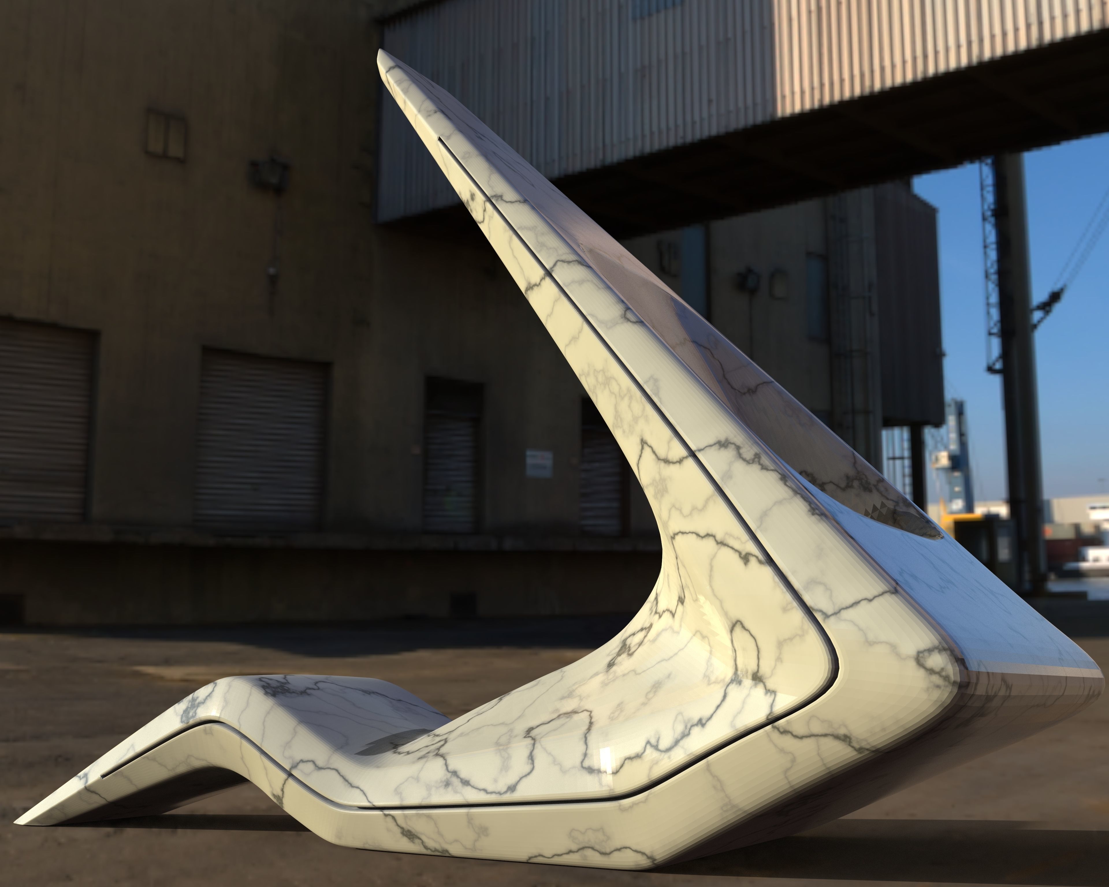 Arrow Sculpture model for 3d printing 3D print model_4