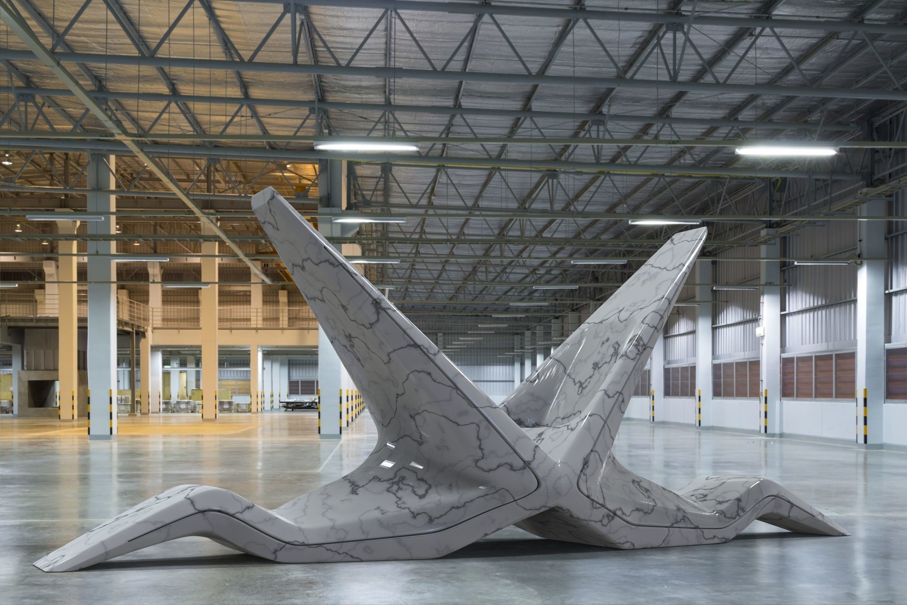 Arrow Sculpture model for 3d printing 3D print model_8