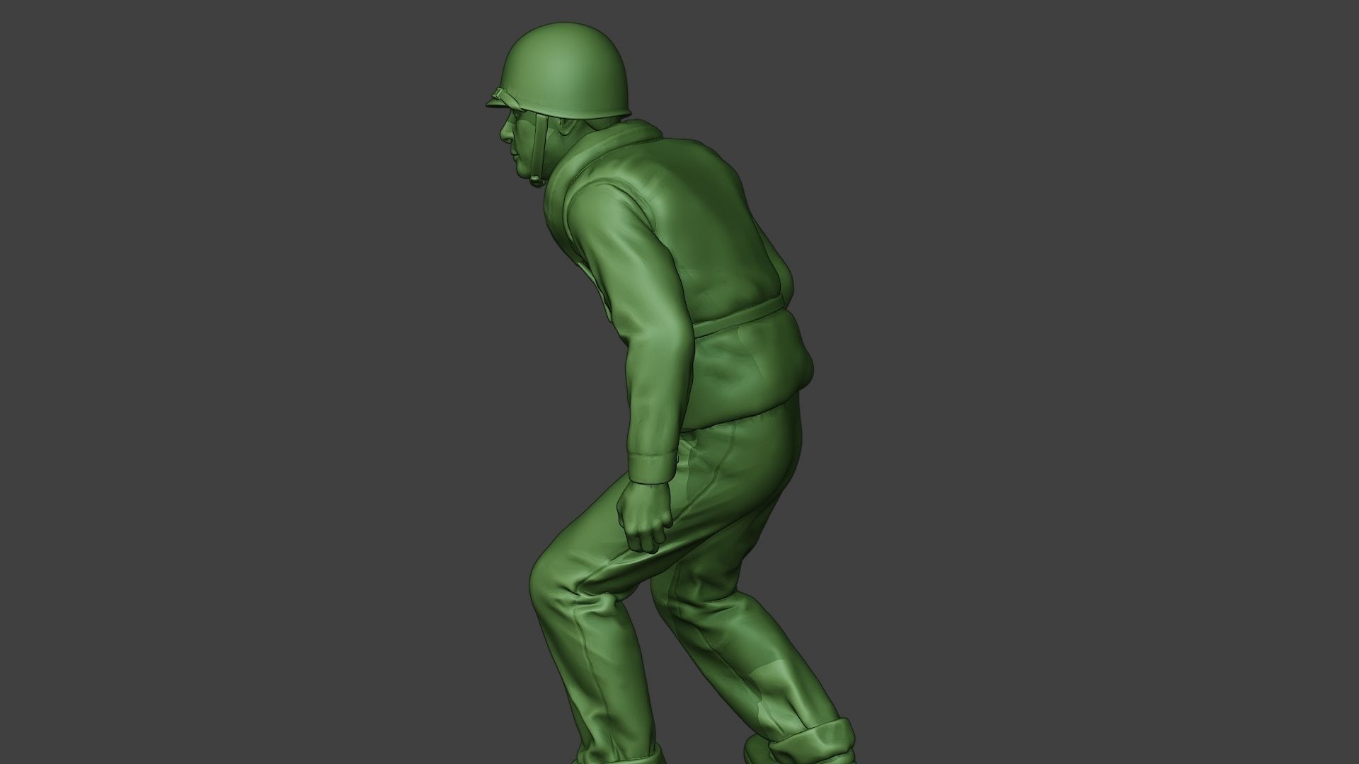 US Navy Sailor ww2 Walk2 USN1 3D print model_26