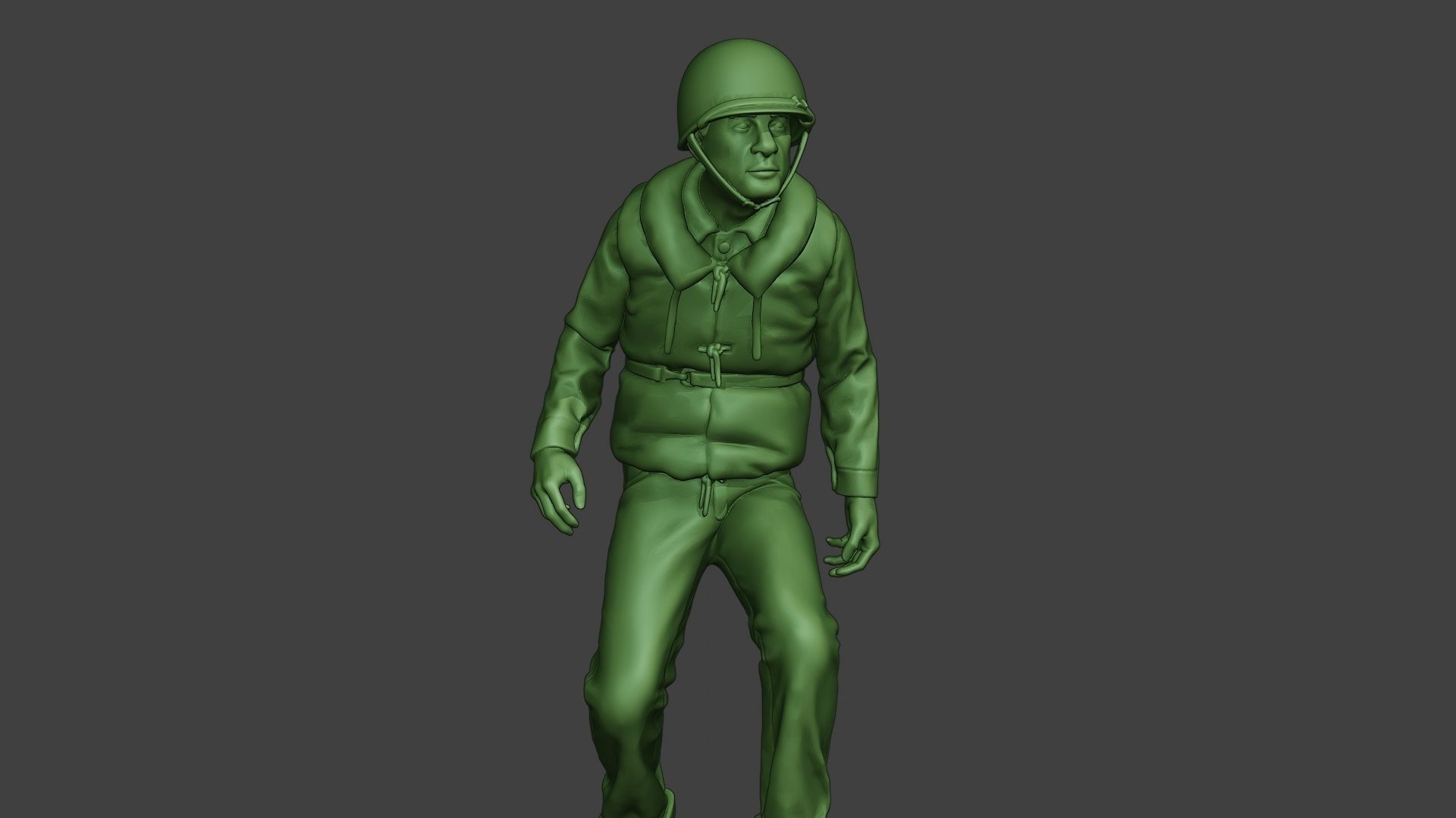 US Navy Sailor ww2 Walk2 USN1 3D print model_28