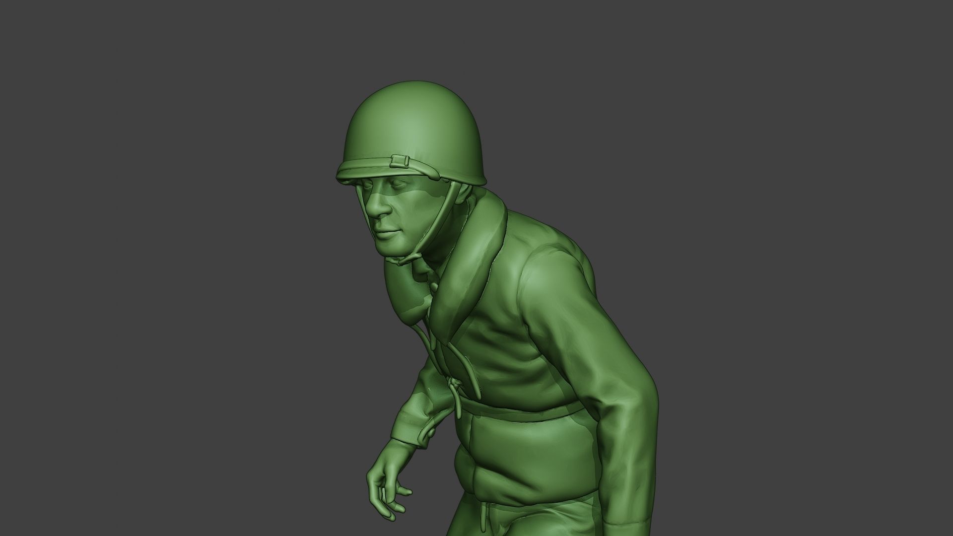 US Navy Sailor ww2 Walk2 USN1 3D print model_18