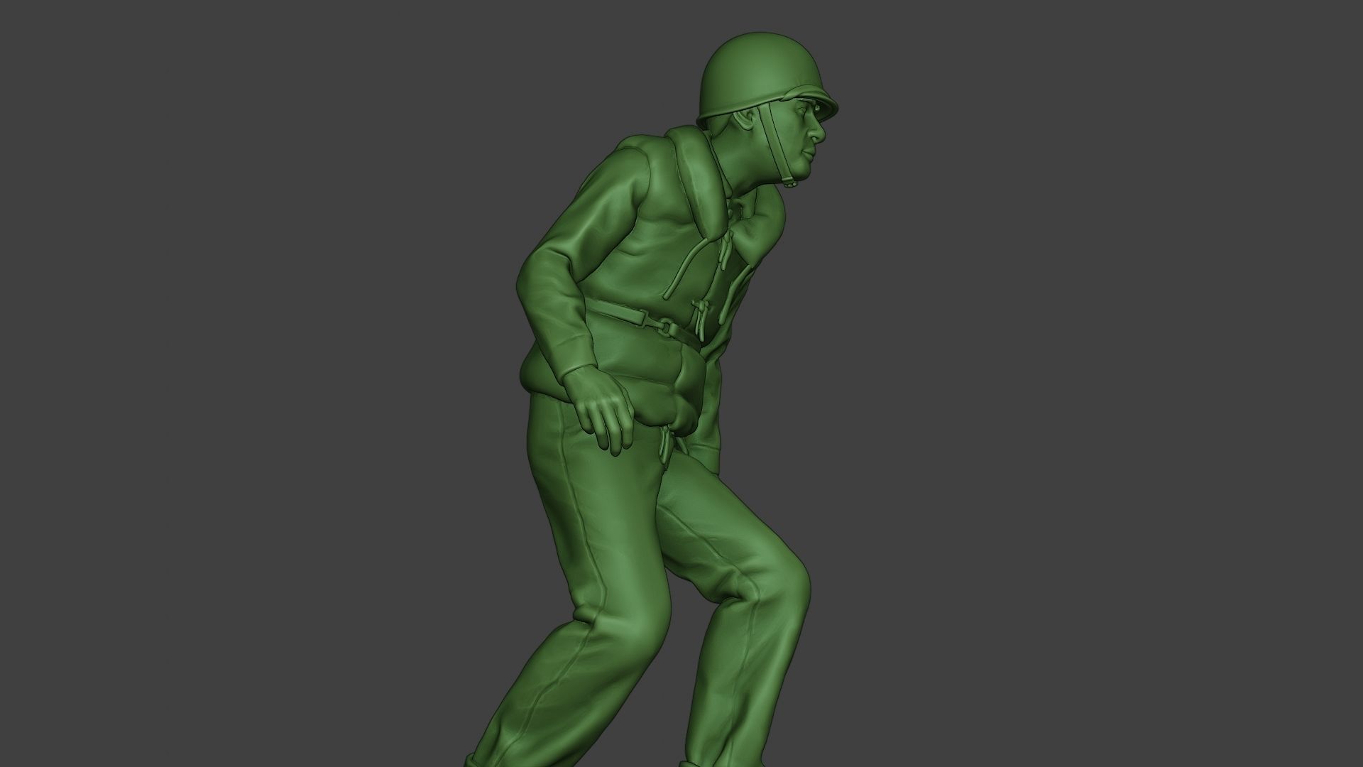 US Navy Sailor ww2 Walk2 USN1 3D print model_29