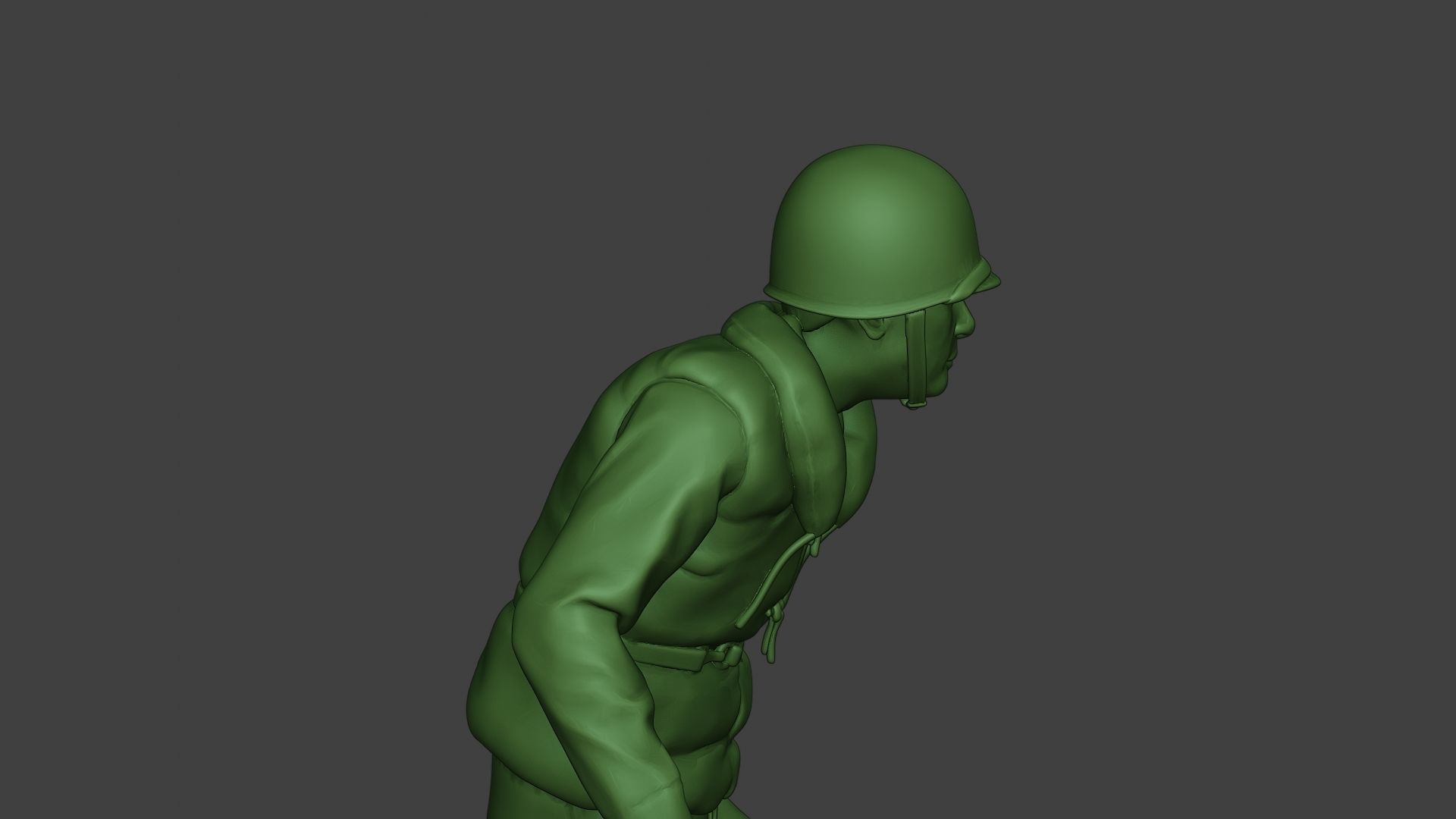 US Navy Sailor ww2 Walk2 USN1 3D print model_20