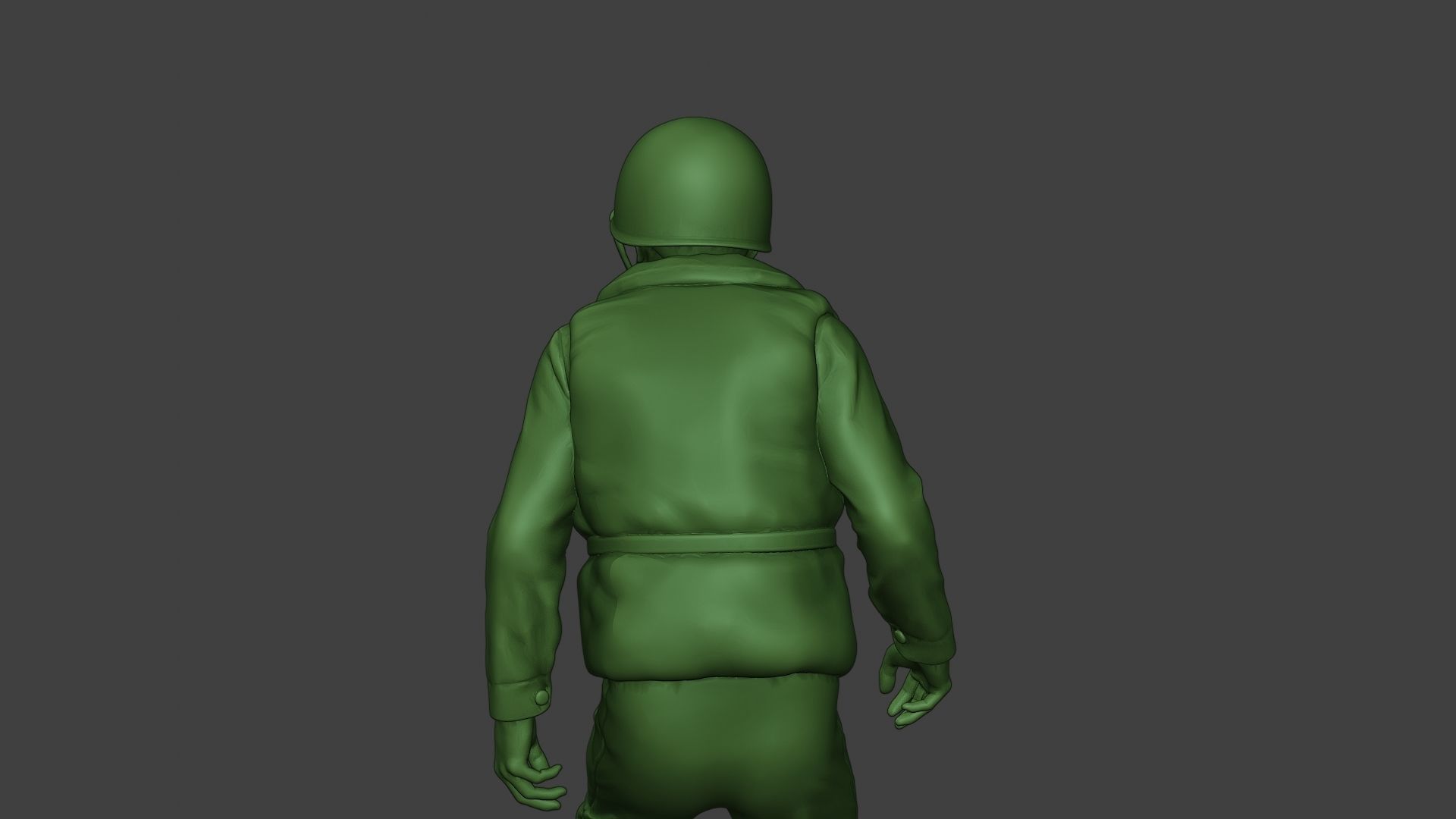 US Navy Sailor ww2 Walk2 USN1 3D print model_21