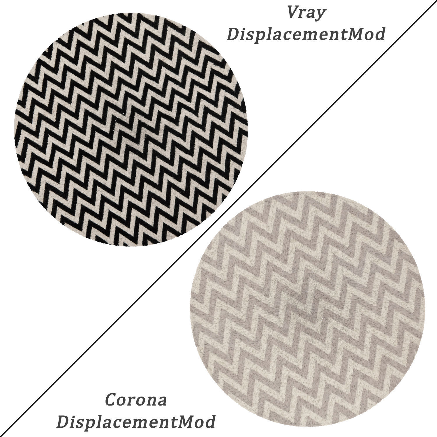 Round Rug Set 95 3D model_1