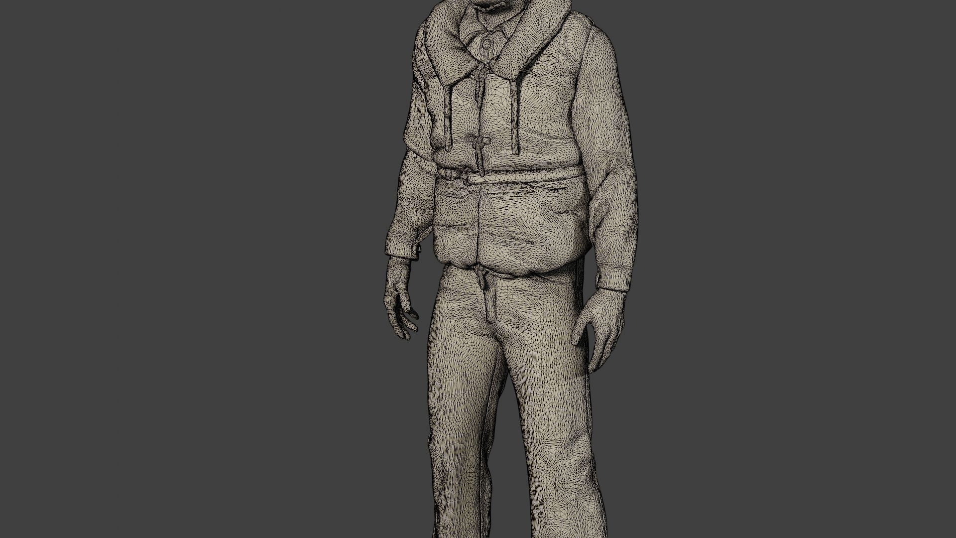 US Navy PtBoat Crew pack ww2 USN1 3D Model Collection_32