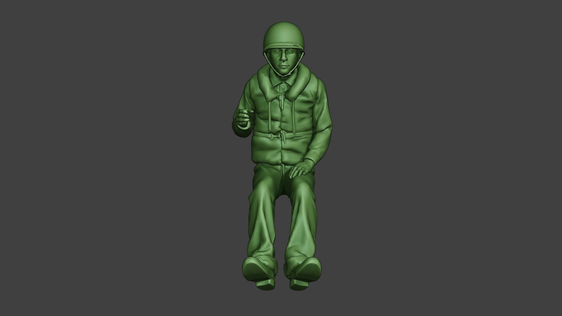 US Navy PtBoat Crew pack ww2 USN1 3D Model Collection_39