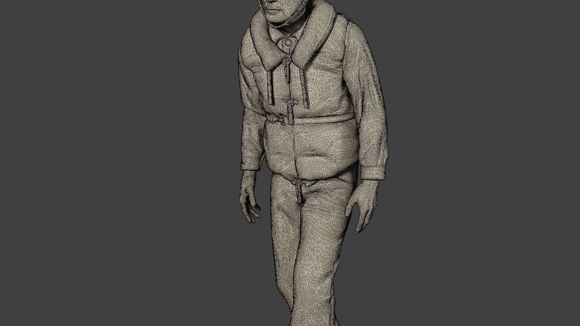 US Navy PtBoat Crew pack ww2 USN1 3D Model Collection_30