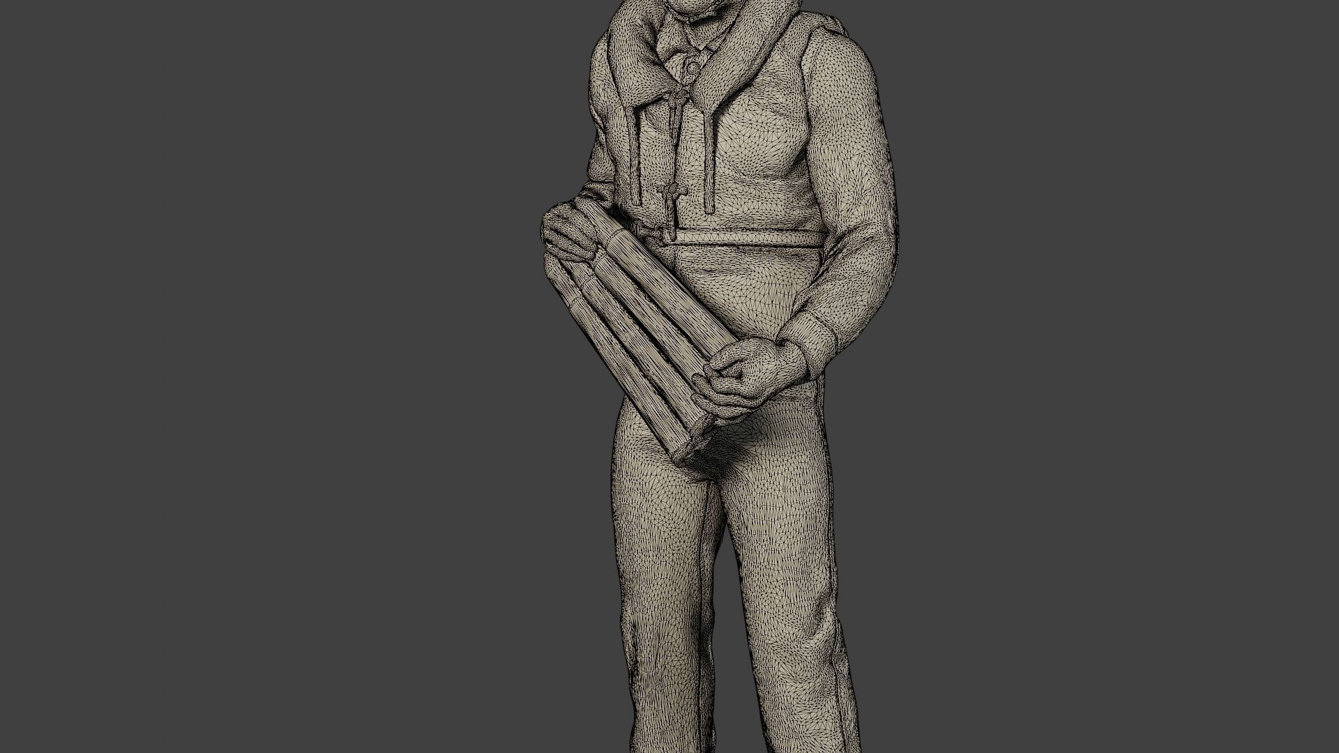 US Navy PtBoat Crew pack ww2 USN1 3D Model Collection_25