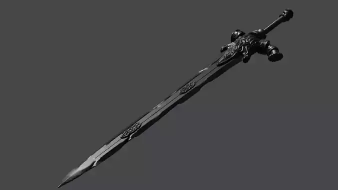 Greatsword of Artorias from Dark Souls Free 3D model