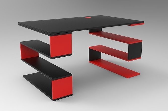Design Table Low-poly 3D model