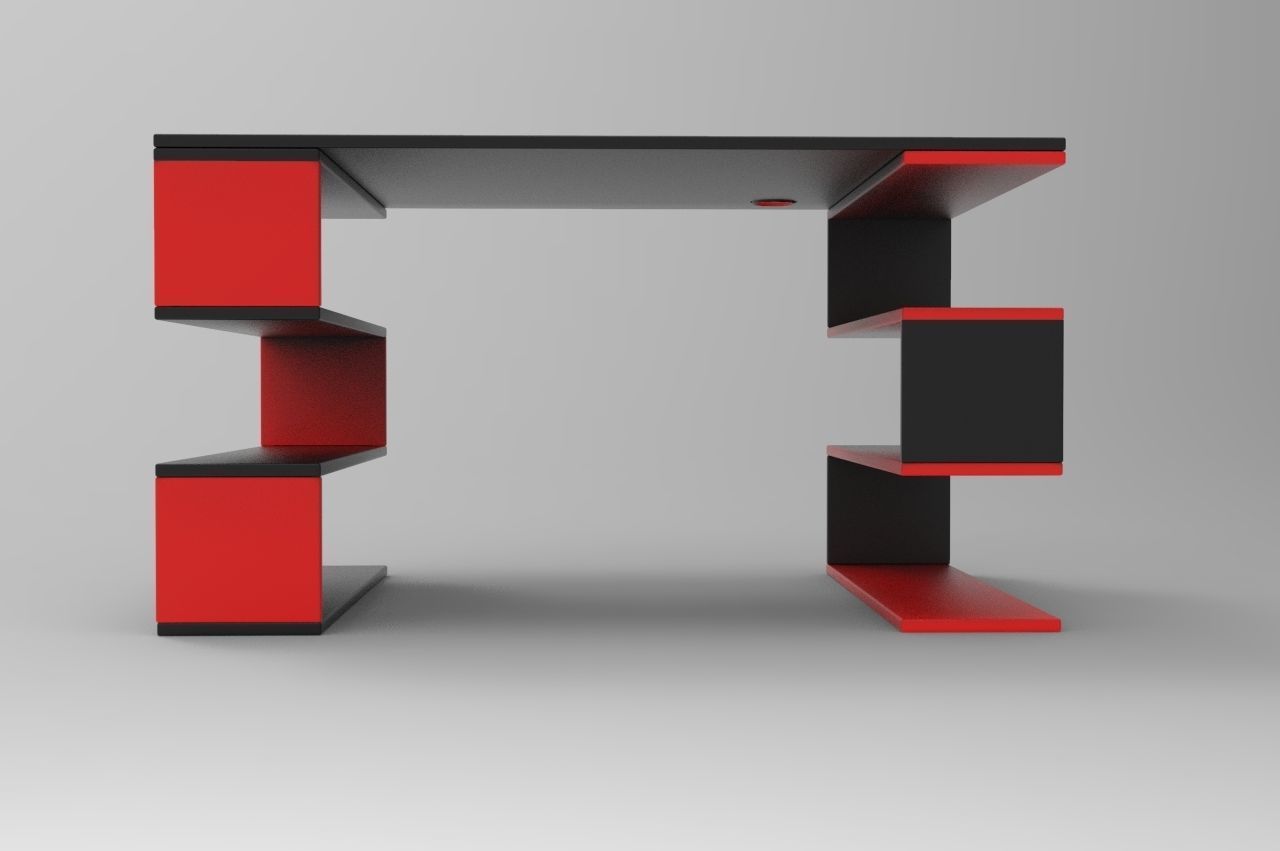 Design Table Low-poly 3D model_2