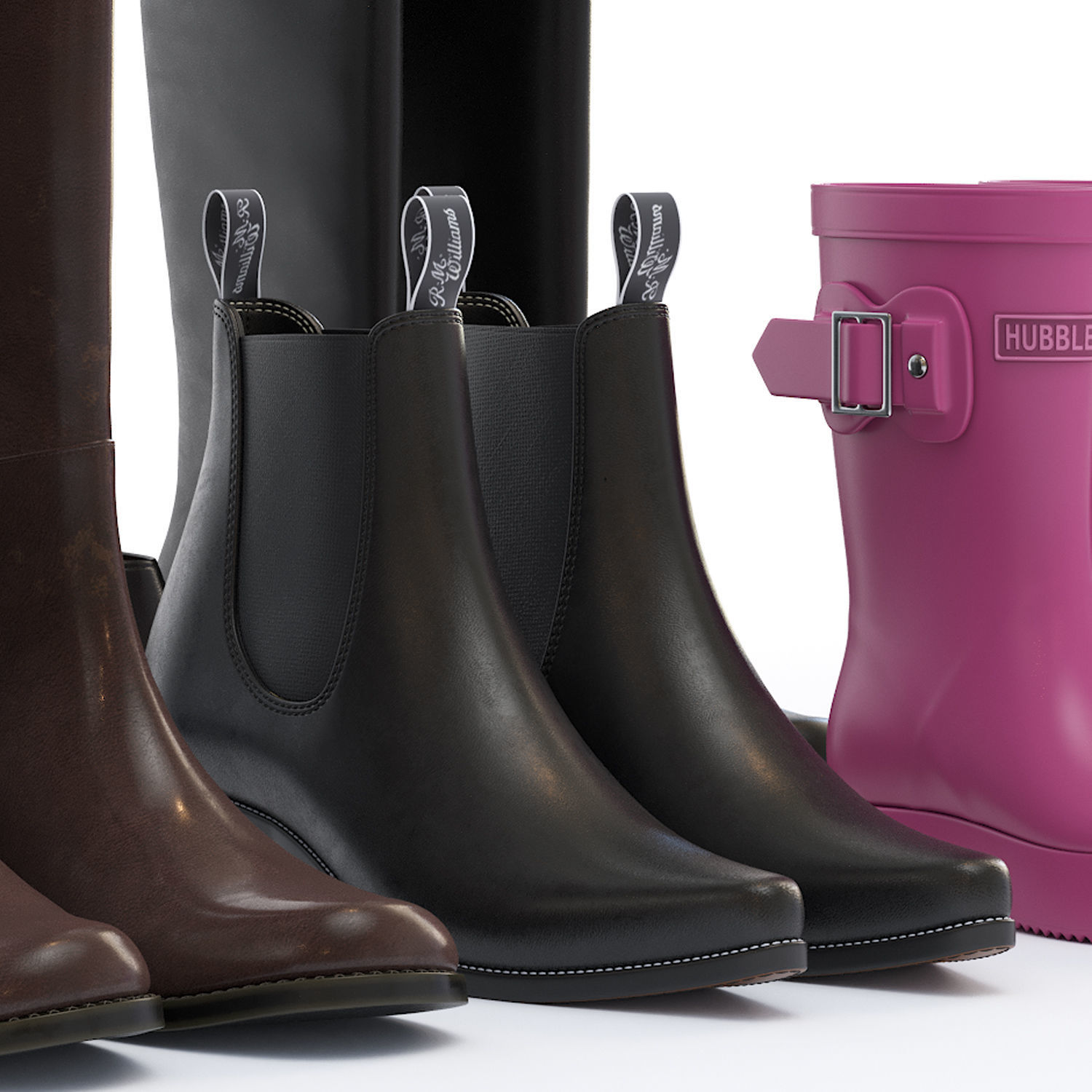  Previous Next Color palette  Shoes 3D model_2