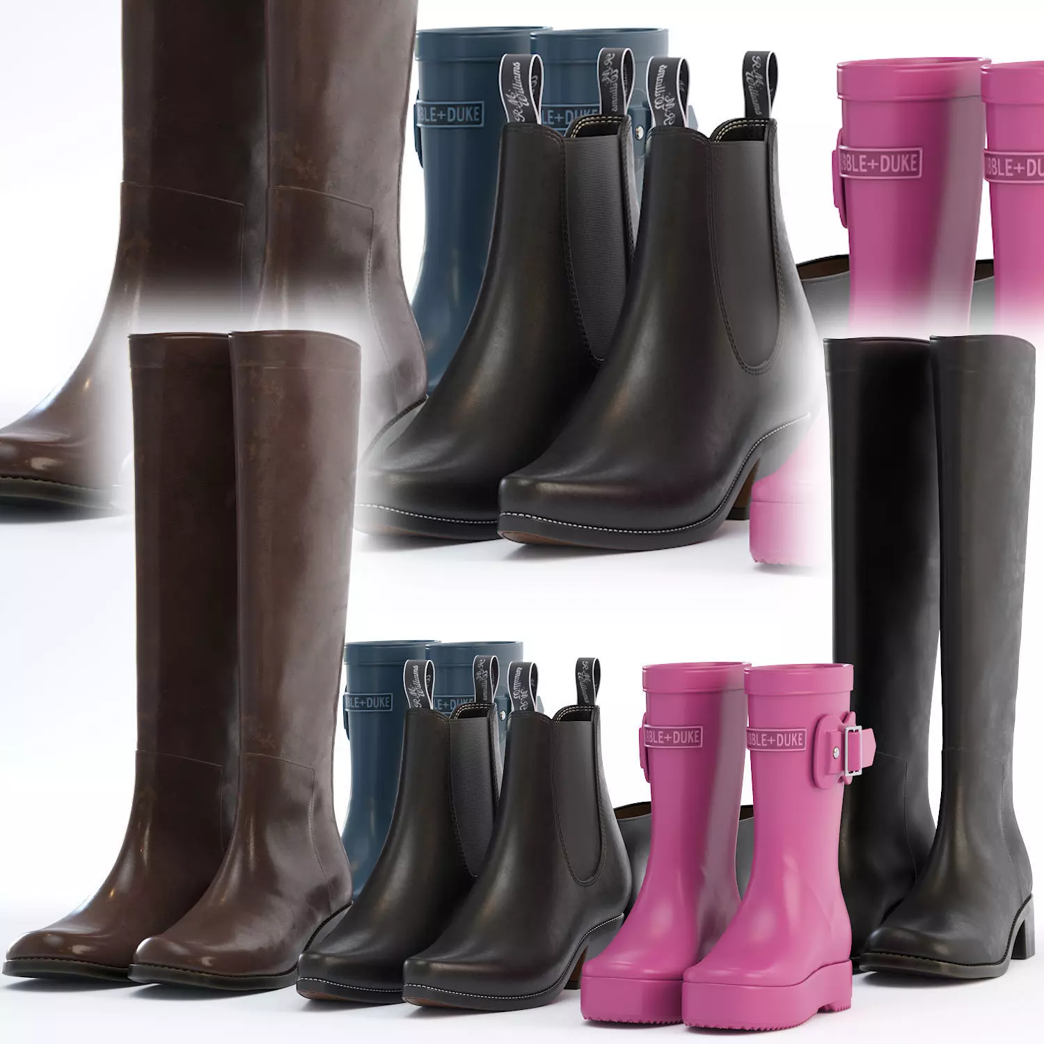  Previous Next Color palette  Shoes 3D model_0