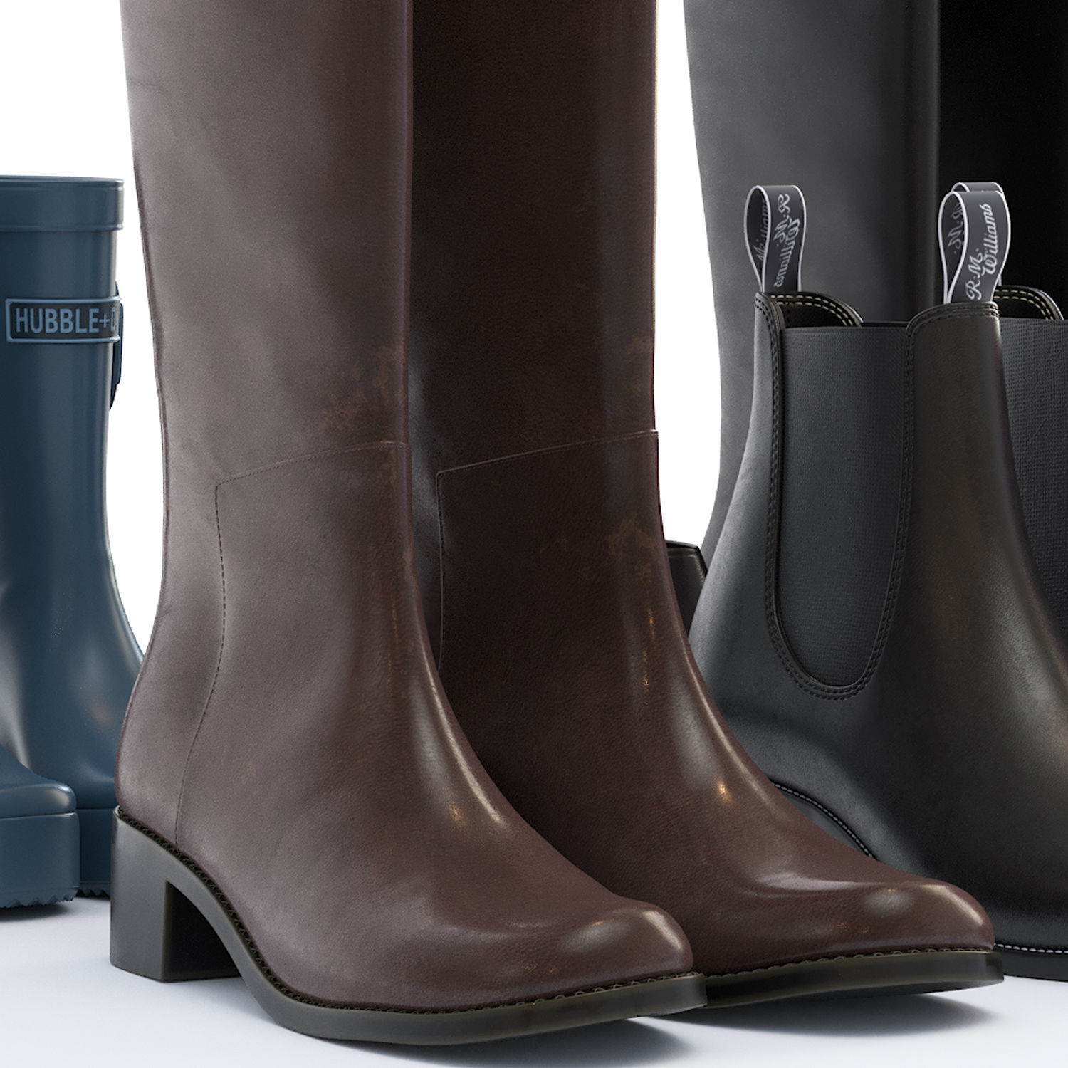  Previous Next Color palette  Shoes 3D model_3