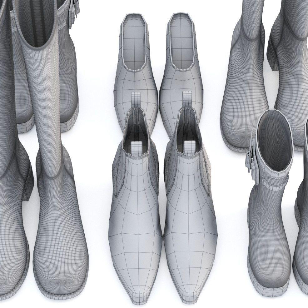 Previous Next Color palette  Shoes 3D model_4
