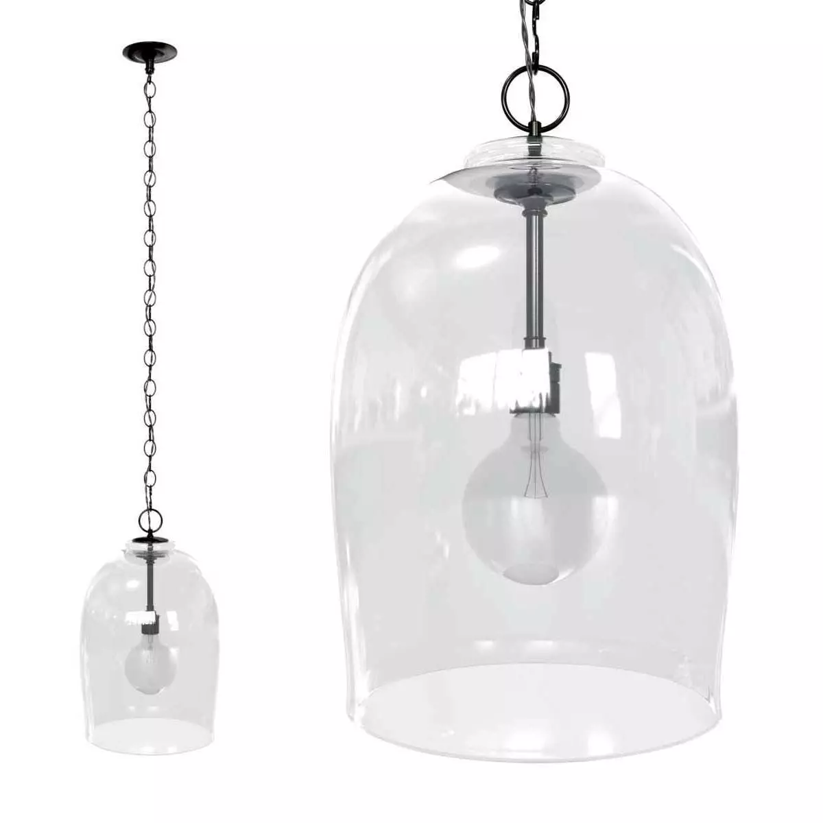 CLEAR LANTERN BY ROSE UNIACKE 3D model_0