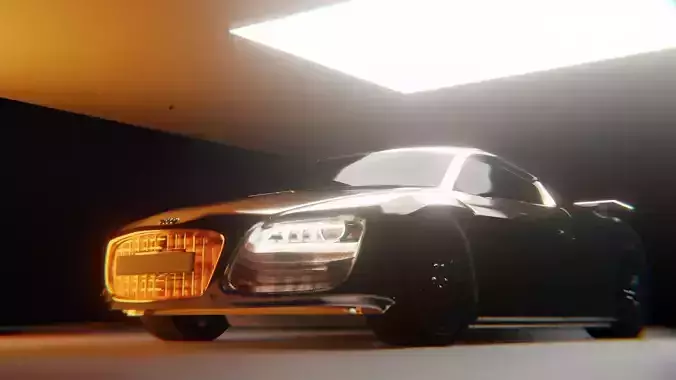 Car - Audi 3D model