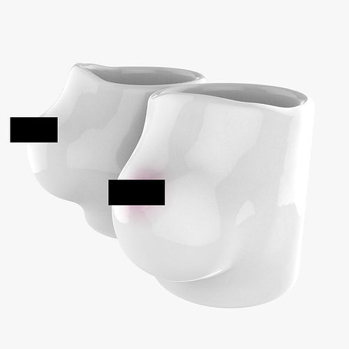 3D Breast Milk Mug 3D print model