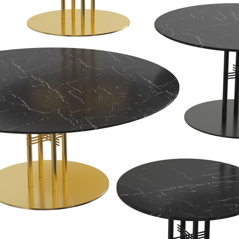 TS Column Lounge Table 3D model_3